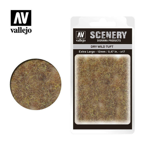 Vallejo WILD TUFT DRY X-LARGE, 12MM, 17 UNITS Tuft - TISTA MINIS