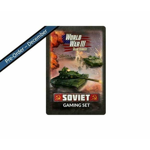 WW3: Team Yankee Soviet Gaming Set (x20 Tokens, x2 Objectives, x16 Dice) New - TISTA MINIS