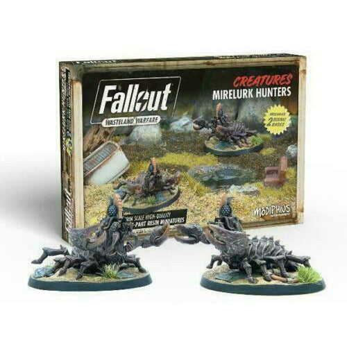 Fallout: Wasteland Warfare: Mirelurk Hunters New - TISTA MINIS