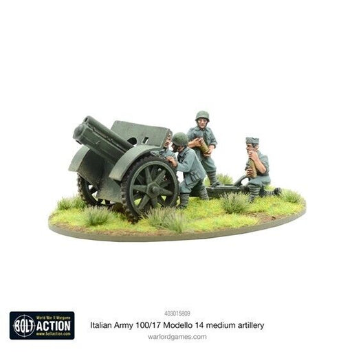 Bolt Action	Italian Army 100/17 Modello 14 medium artillery New - Tistaminis