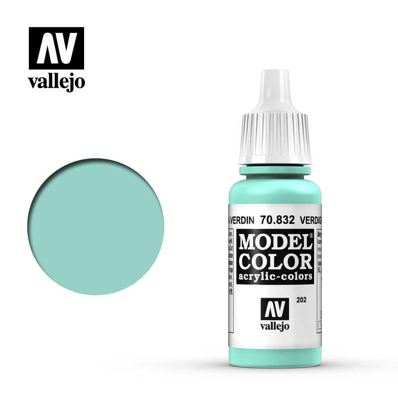 Vallejo Model Colour Paint Verdigris Glaze (70.832) - Tistaminis