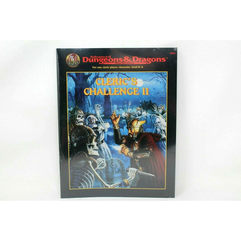 Dungeons and Dragons CLERIC'S CHALLENGE II ADVENTURE - RPB4 - TISTA MINIS