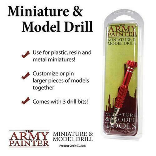 Army Painter Miniature and Model Drill New - TISTA MINIS