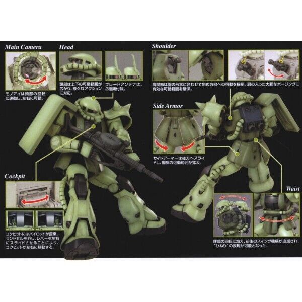 Bandai Gundam MG Zaku II Ver.2.0 New - Tistaminis