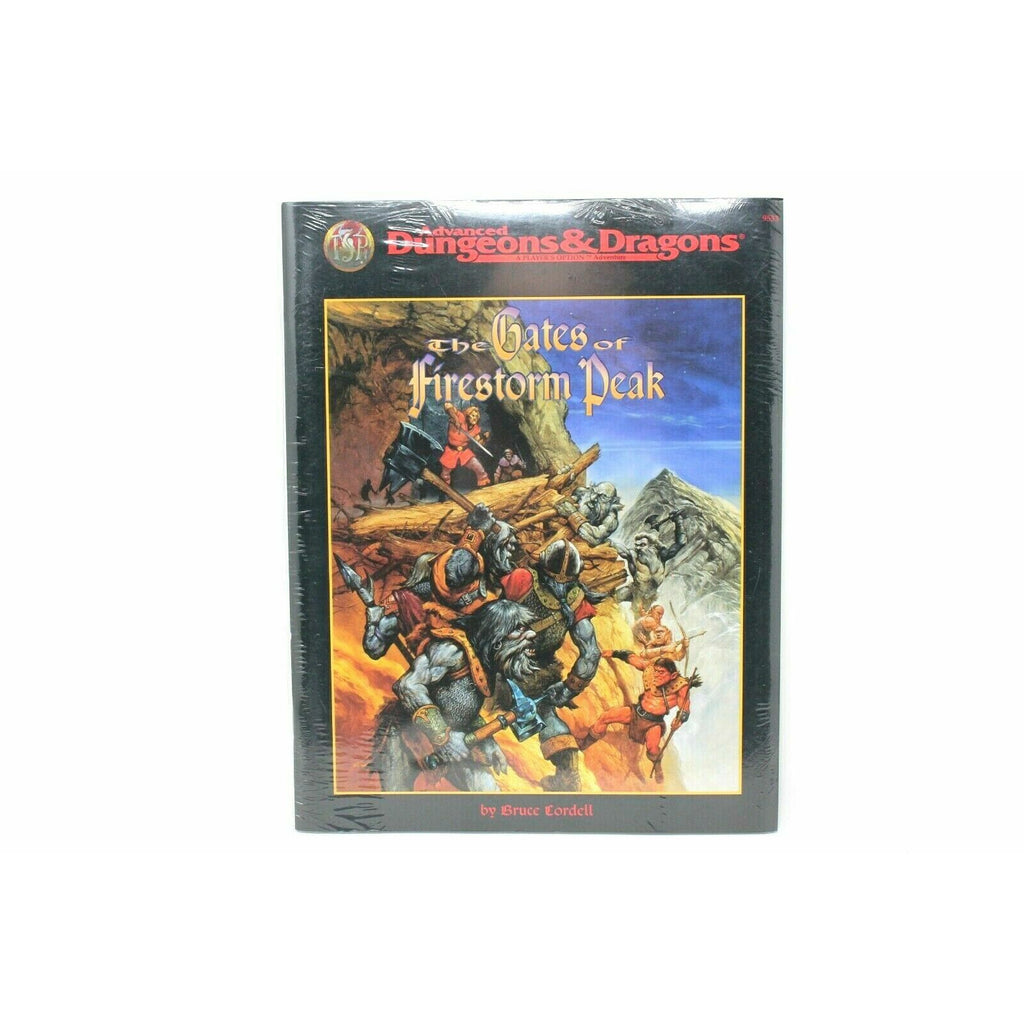 Advanced Dungeons and Dragons Gates of Firestorm Peak New - TISTA MINIS