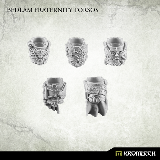 Kromlech Bedlam Fraternity Torsos New - TISTA MINIS