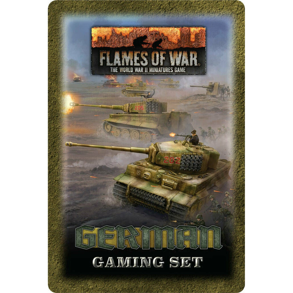 Flames of War German Gaming Set (x20 Tokens, x2 Objectives, x16 Dice) New - TISTA MINIS