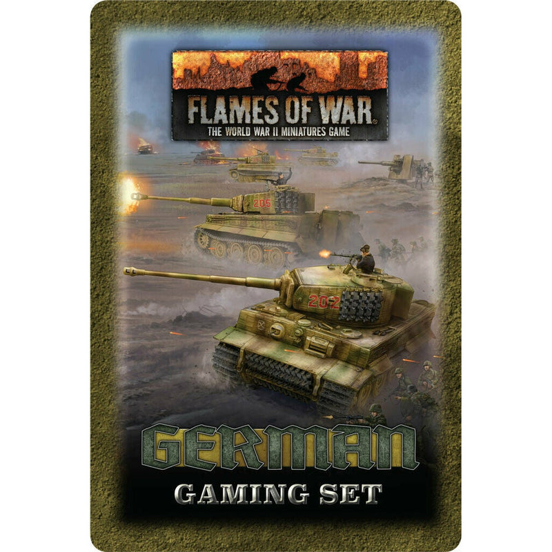 Flames of War German Gaming Set (x20 Tokens, x2 Objectives, x16 Dice) New - TISTA MINIS