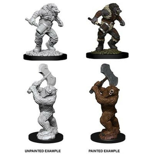 Dungeons and Dragons Nolzurs Marvelous Wave 9: Wereboar & Werebear New - TISTA MINIS