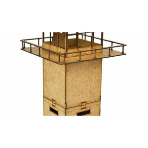 The Walking Dead: MDF Prison Tower Scenery Set New - TISTA MINIS
