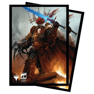 Magic the Gathering Warhammer Sleeves 100ct V2 - Chaos Space Marines New - Tistaminis