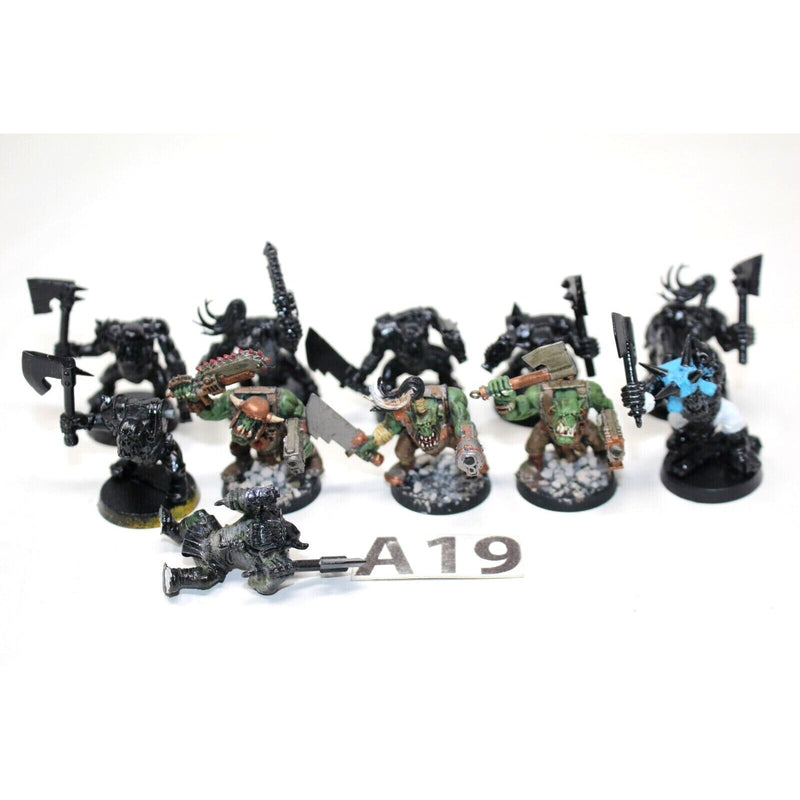 Warhammer Orks Boys With Sluggas Incomplete - A19 - Tistaminis