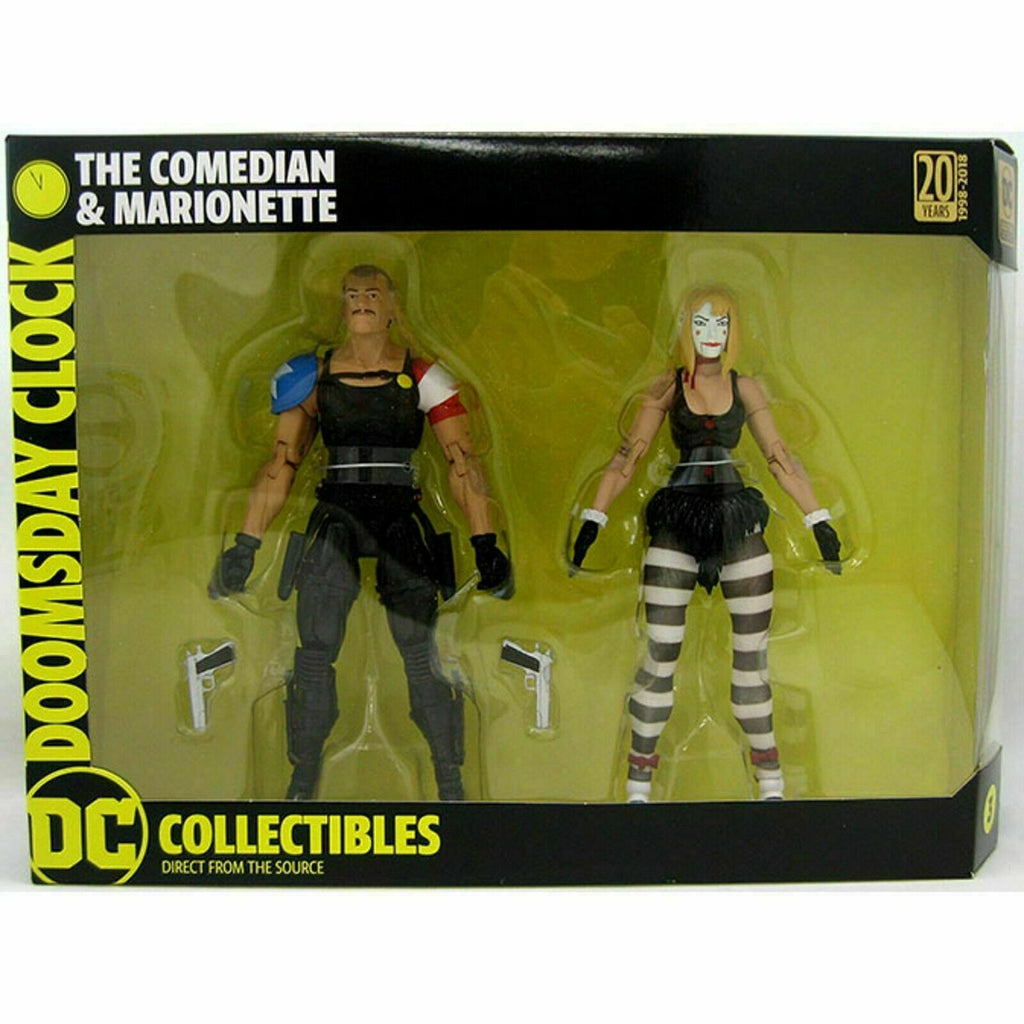 DC COLLECTIBLES | DOOMSDAY CLOCK: THE COMEDIAN & MARIONETTE NEW SEALED - Tistaminis