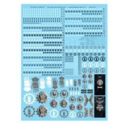 IRON HANDS LEGION TRANSFER SHEET New - Tistaminis