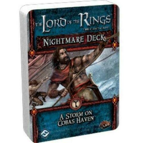 LOTR LCG: A STORM ON COBAS HAVEN NIGHTMARE DECK New - UMEN49 - TISTA MINIS