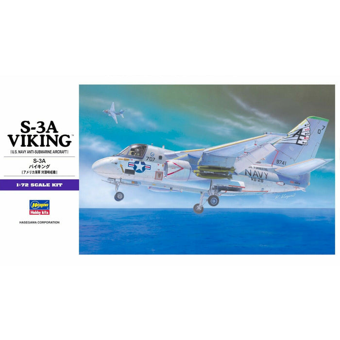 Hasegawa S-3A Viking E7 New - TISTA MINIS