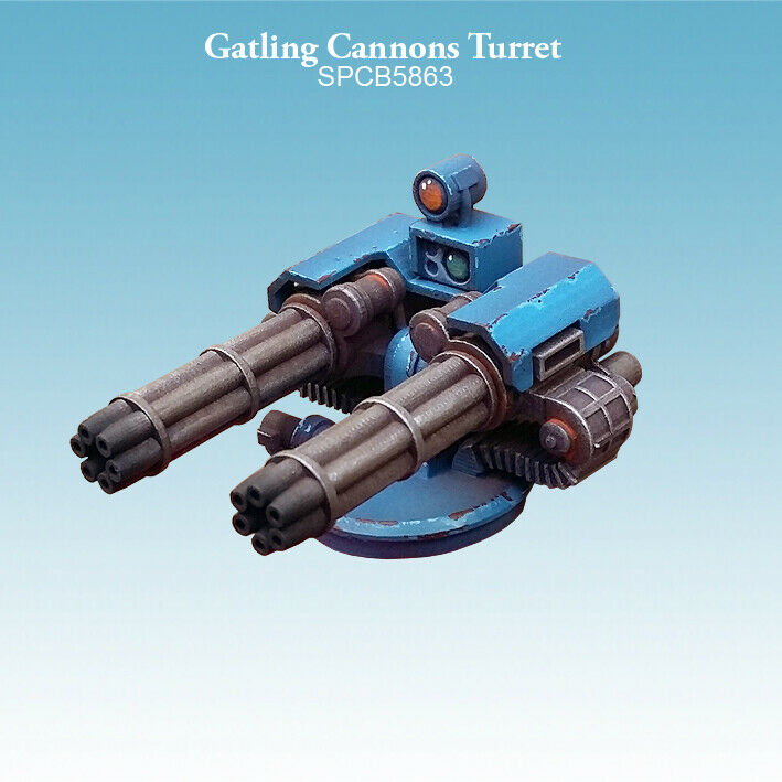 Spellcrow Gatling Cannons Turret New - Tistaminis