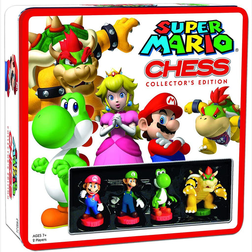 Super Mario CHESS Set Collector's Edition New - Tistaminis