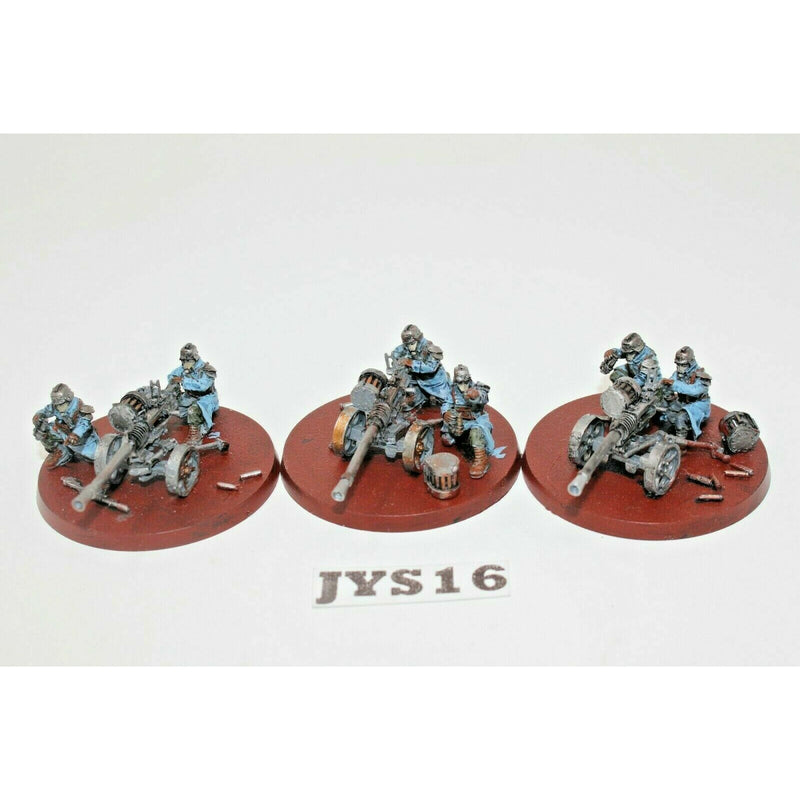 Warhammer Imperial Guard Death Korps Of Krieg Heavy Weapons Team Auto Cannons | TISTAMINIS