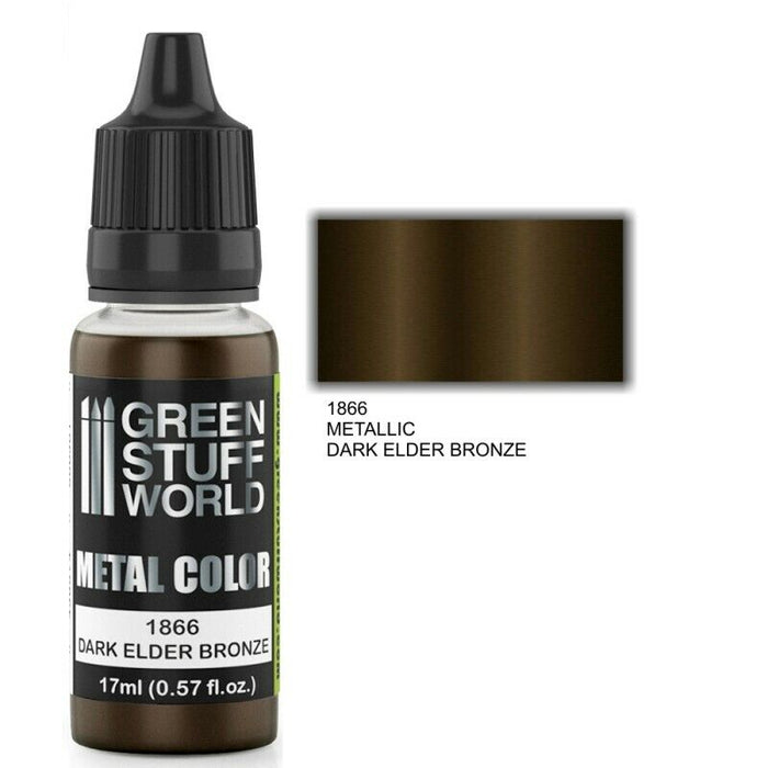 Green Stuff World Metallics Metallic Paint DARK ELDER BRONZE - Tistaminis