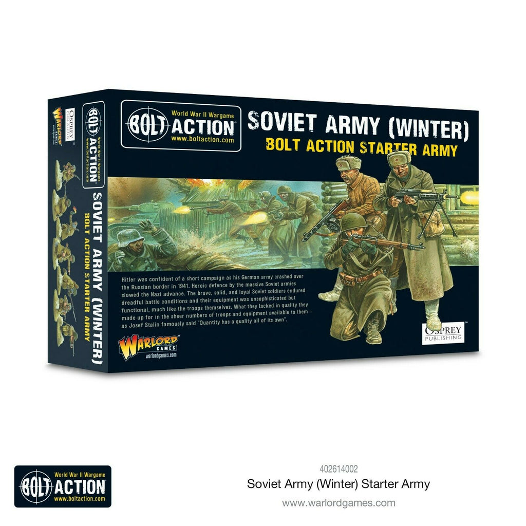 Bolt Action Soviet Army Winter Starter Army New - TISTA MINIS