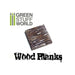 Green Stuff World Rolling Pin Wood Planks New - TISTA MINIS