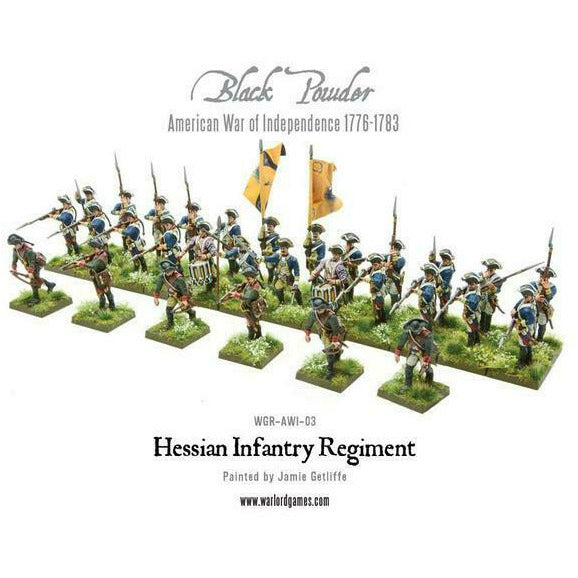 Black Powder American War of Independence  Hessian regiment New - TISTA MINIS