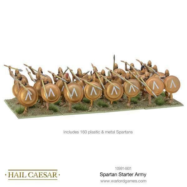 Hail Caesar Spartans Starter Army New - TISTA MINIS