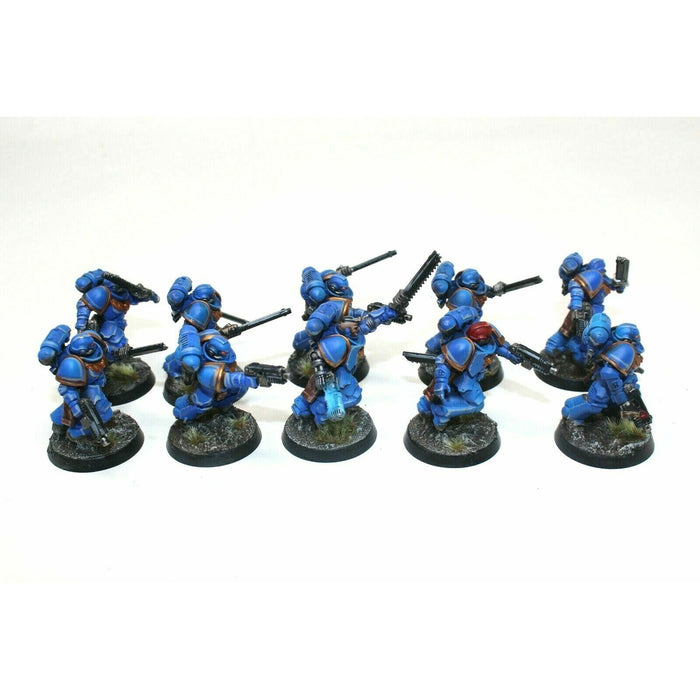 Warhammer Space Marines Assault Intercessor Squad Well Painted - TISTA MINIS