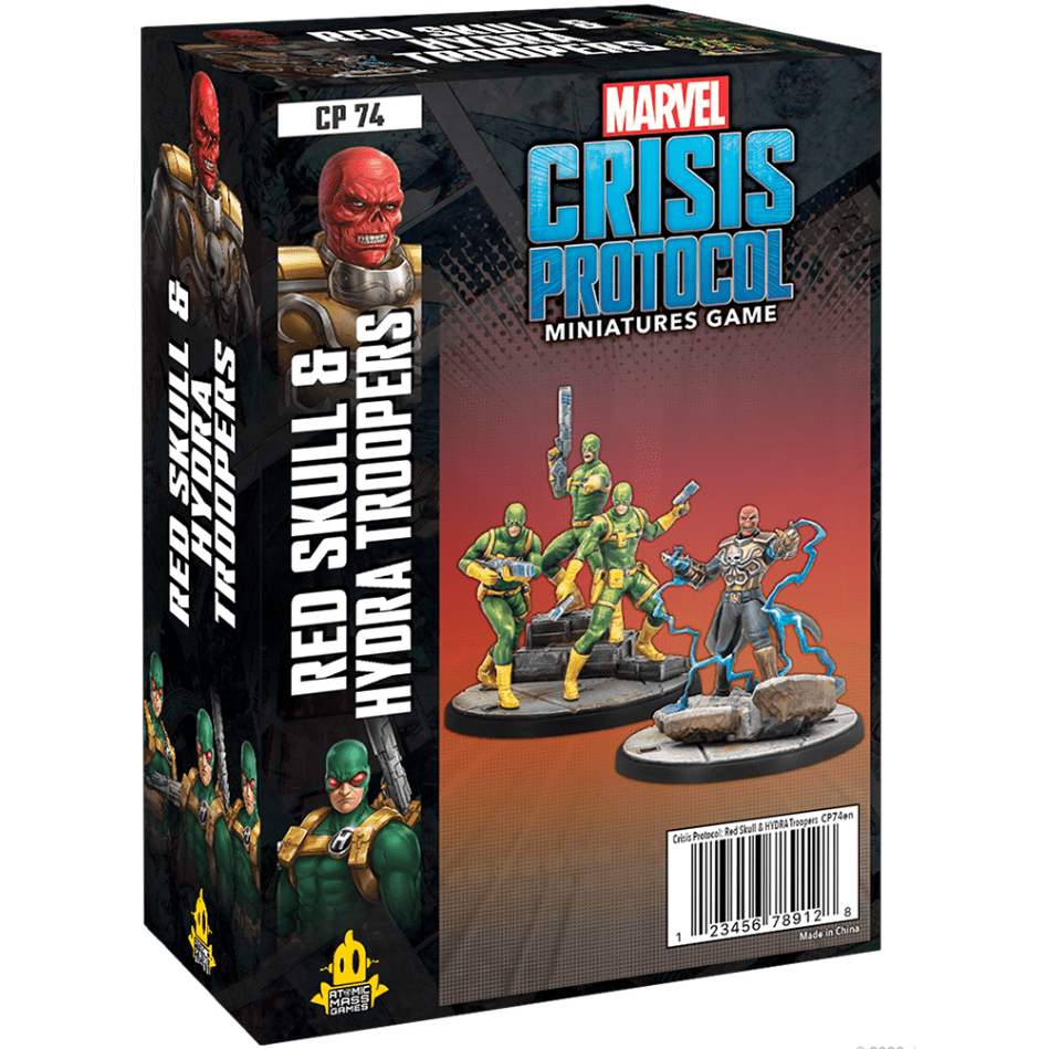 Marvel Crisis Protocol: Red Skull & Hydra Troops Oct 14 Pre-Order - Tistaminis