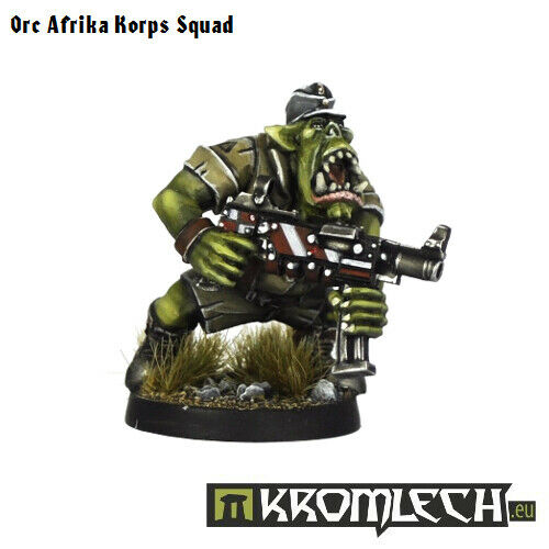 Kromlech Ork Afrika Korps Squad New - TISTA MINIS