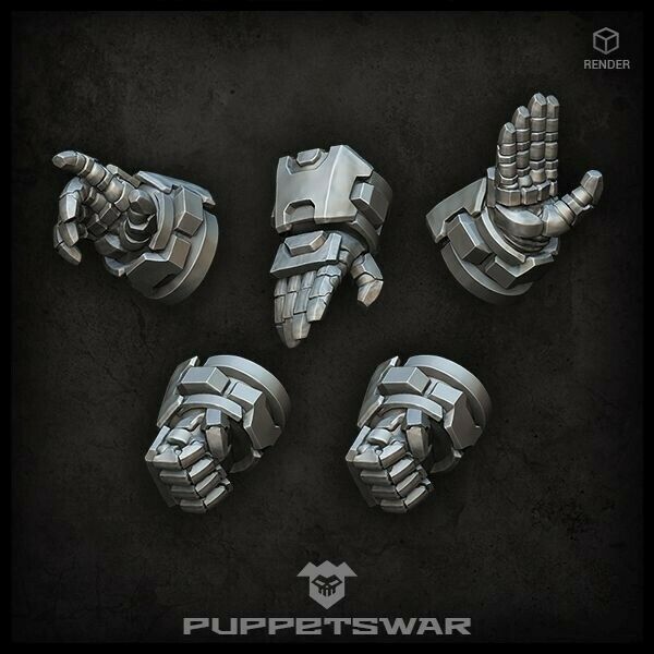 Puppets War Hands (right) New - Tistaminis