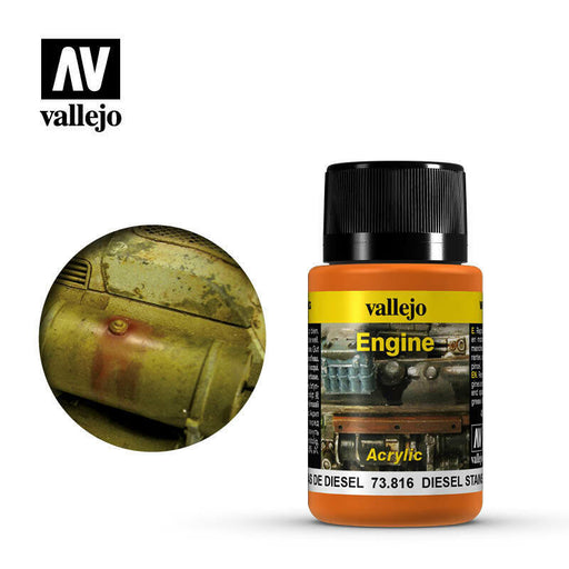 Vallejo Weathering Effects diesel Stains - VAL73816 - Tistaminis