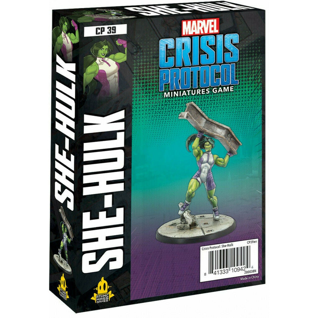 Marvel Crisis Protocol: She Hulk Character Pack New - TISTA MINIS