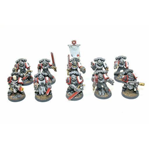 Warhammer Space Marines Assault Marines On Foot Well Painted JYS9 - Tistaminis