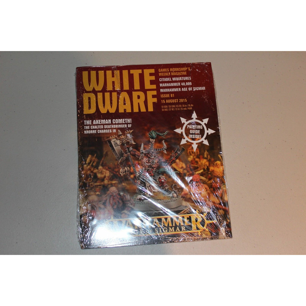 Warhammer White Dwarf Issue 81 August 2015 - Age of Sigmar | TISTAMINIS