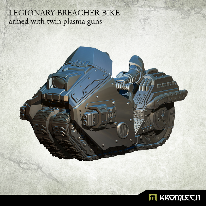 Kromlech Legionary Breacher Bike with Twin Plasma Gun New - TISTA MINIS