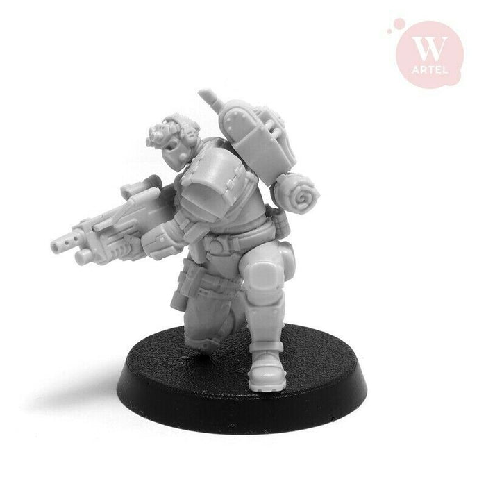 Artel Miniatures - Scout `n` Recon Heavy Weapon Specialist 32mm New - TISTA MINIS