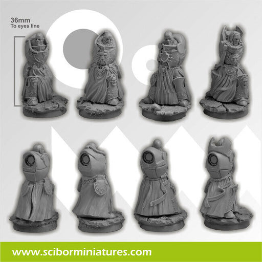 Scibor Miniatures SF Roman Legionaries Bodies Set4 (4) New - TISTA MINIS