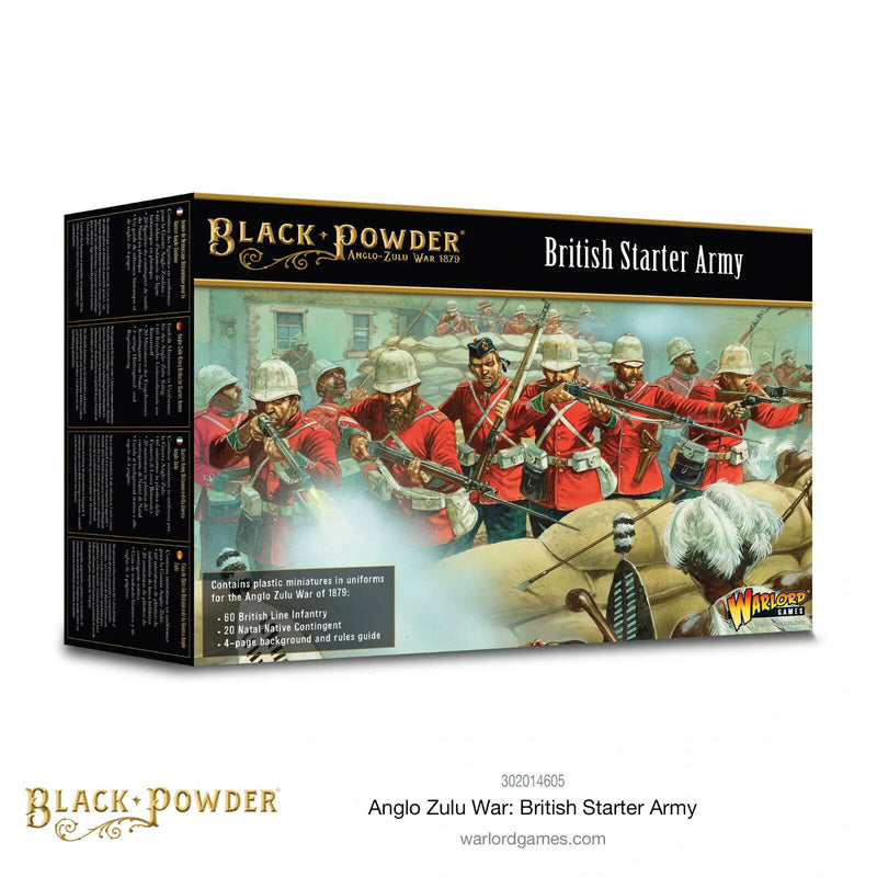 Black Powder	Anglo-Zulu War - British Starter Army New - Tistaminis