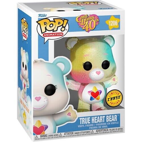 Funko POP CARE BEARS 40TH ANN TRUE HEART BEAR - Chase #1206 New - Tistaminis