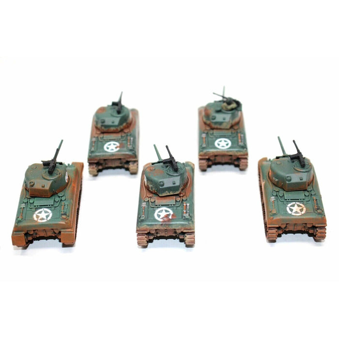 Flames Of War American Shermans Well Painted - JYS68 - Tistaminis