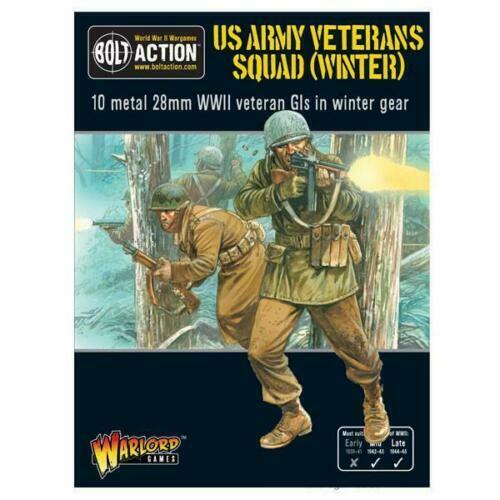 Bolt Action United States US Army Veterans Squad (Winter)  New - 402213002 - TISTA MINIS