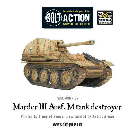 Bolt Action German Marder III Ausf M New - Tistaminis