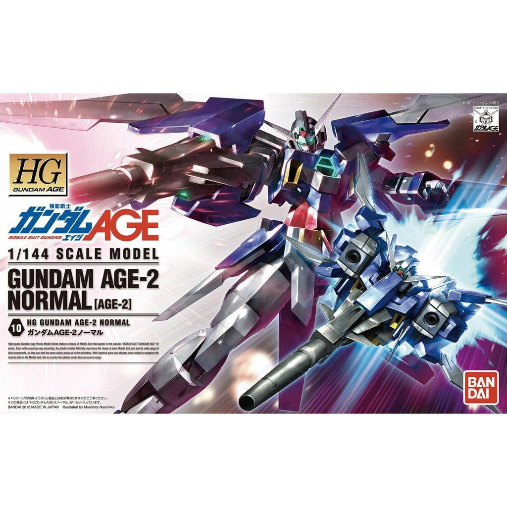 Bandai Gundam HG 1/144 #10 Gundam Age 2 Normal New - Tistaminis