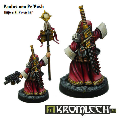 Kromlech Paulus von Phyrra, Imperial Preacher New - TISTA MINIS