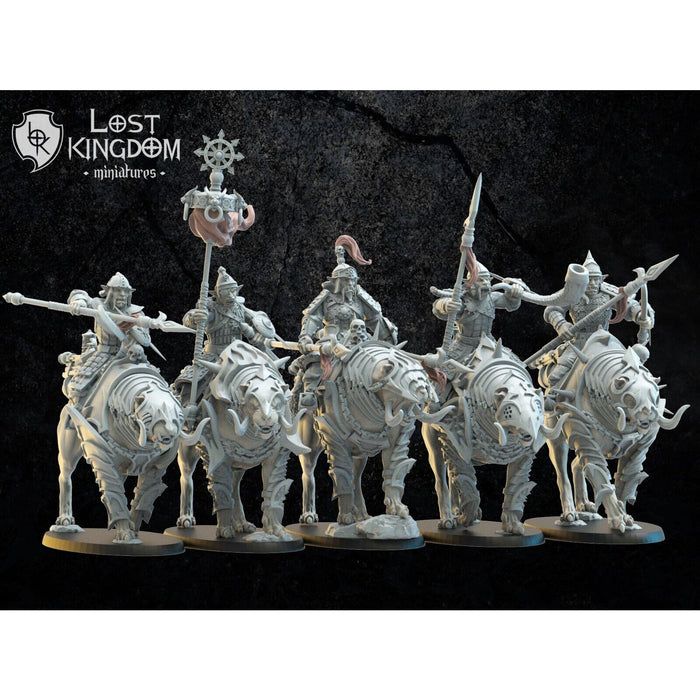 Lost Kingdoms	Mounted Pieces - 3D Printed - Tistaminis