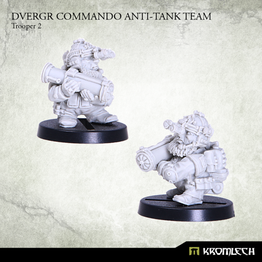 Kromlech Dvergr Commando Anti-Tank Team New - TISTA MINIS