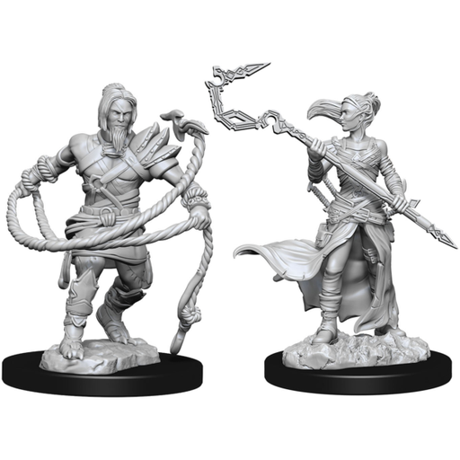 MTG Unpainted Miniatures: Wave 13: Stoneforge Mystic & Kor Hookmaster New - TISTA MINIS