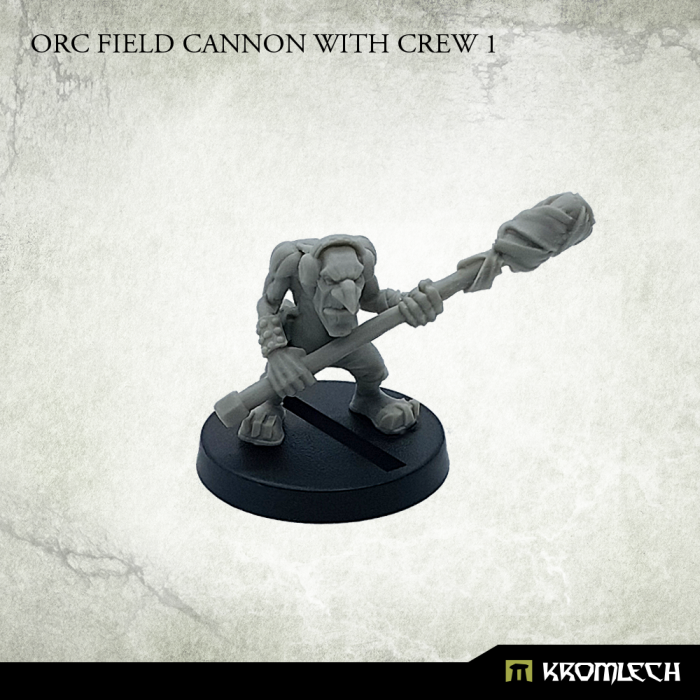 Kromlech Orc Field Cannon with Crew 1 New - TISTA MINIS